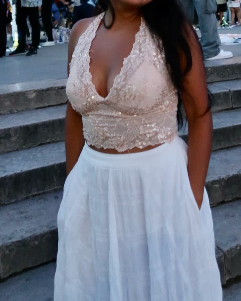 sparkly halter top - Image 1