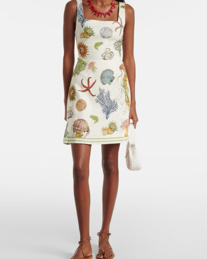 Alameis Sea Mini Dress - Image 4