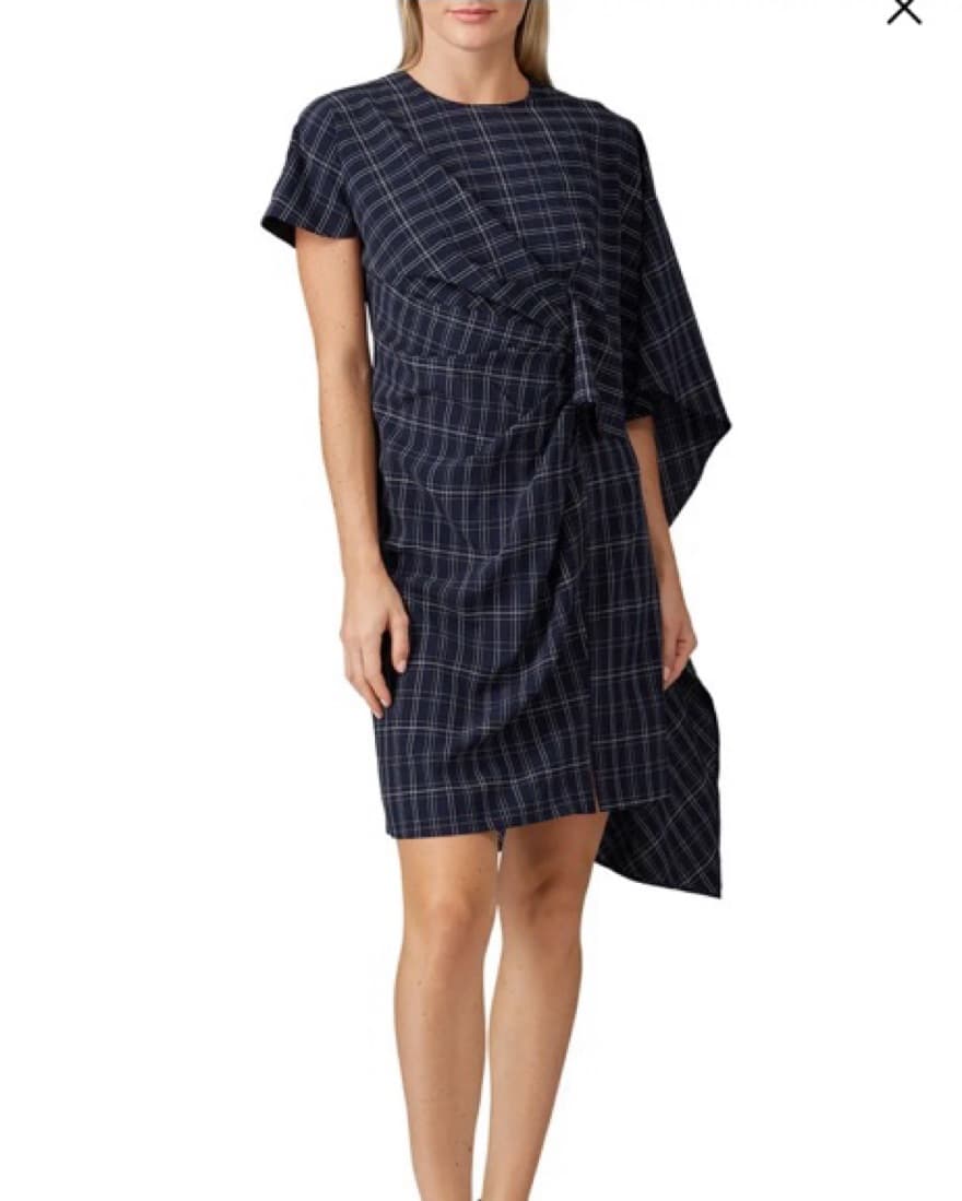 Prabal Gurung Draped Cape Dress - Image 1
