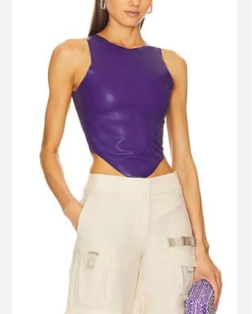 Miaou Jinx Latex Tank - Image 1
