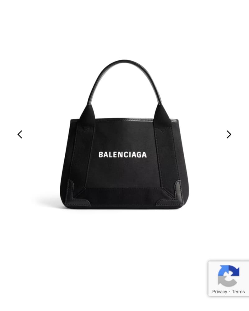 Black Balenciaga Small Tote Bag  - Image 1