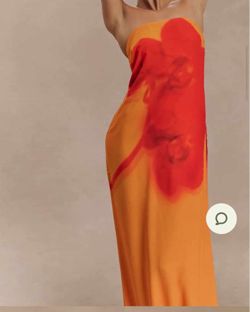Vibrant Floral Maxi Dress - Image 3