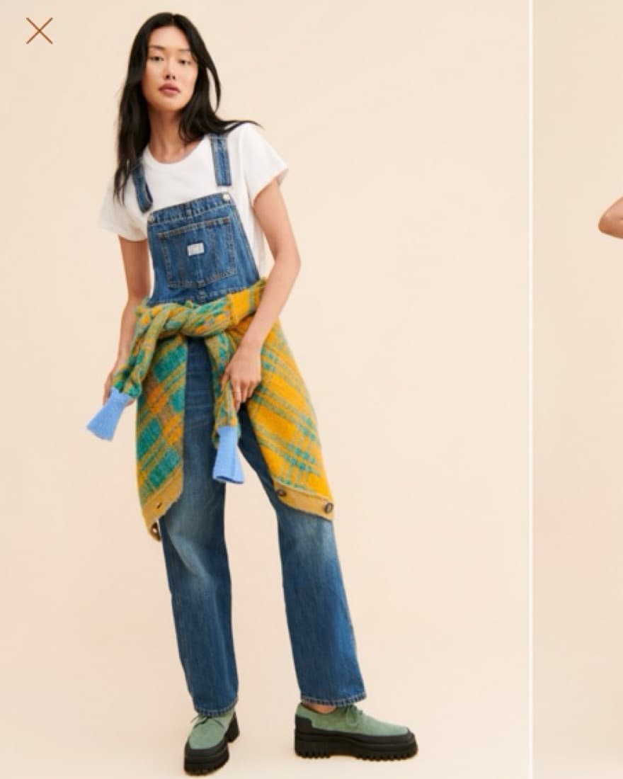 Vintage Fit Levi’s Overalls - Image 2