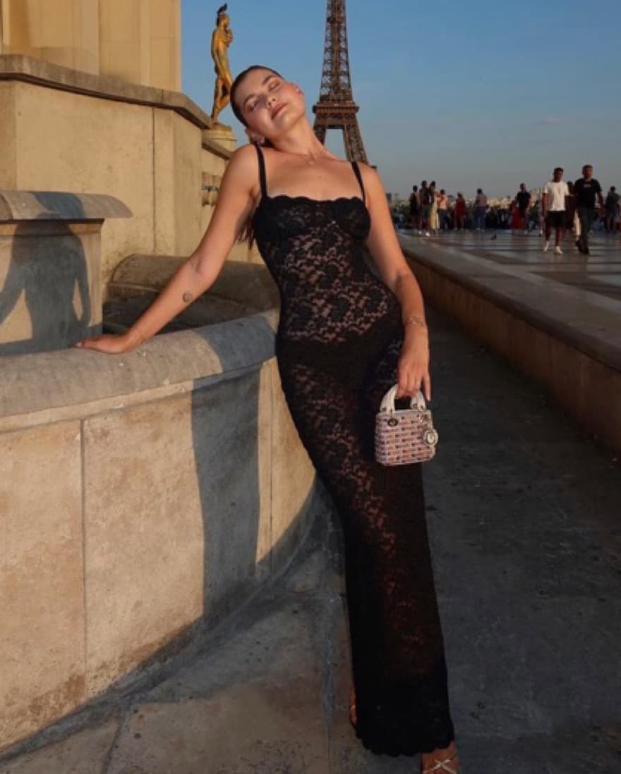 Arcina Ori Black Lace Dress Margot Small - Image 4