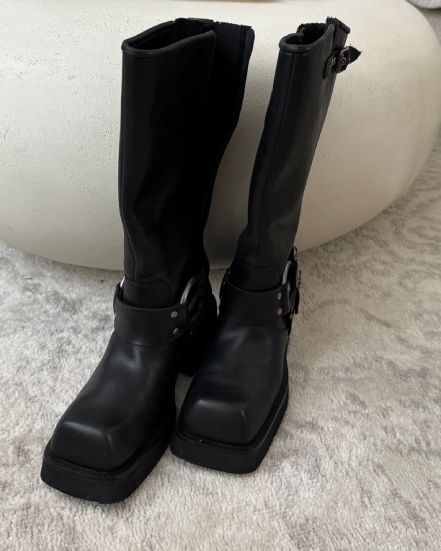 Jeffrey Campbell Moto Boots - Image 5