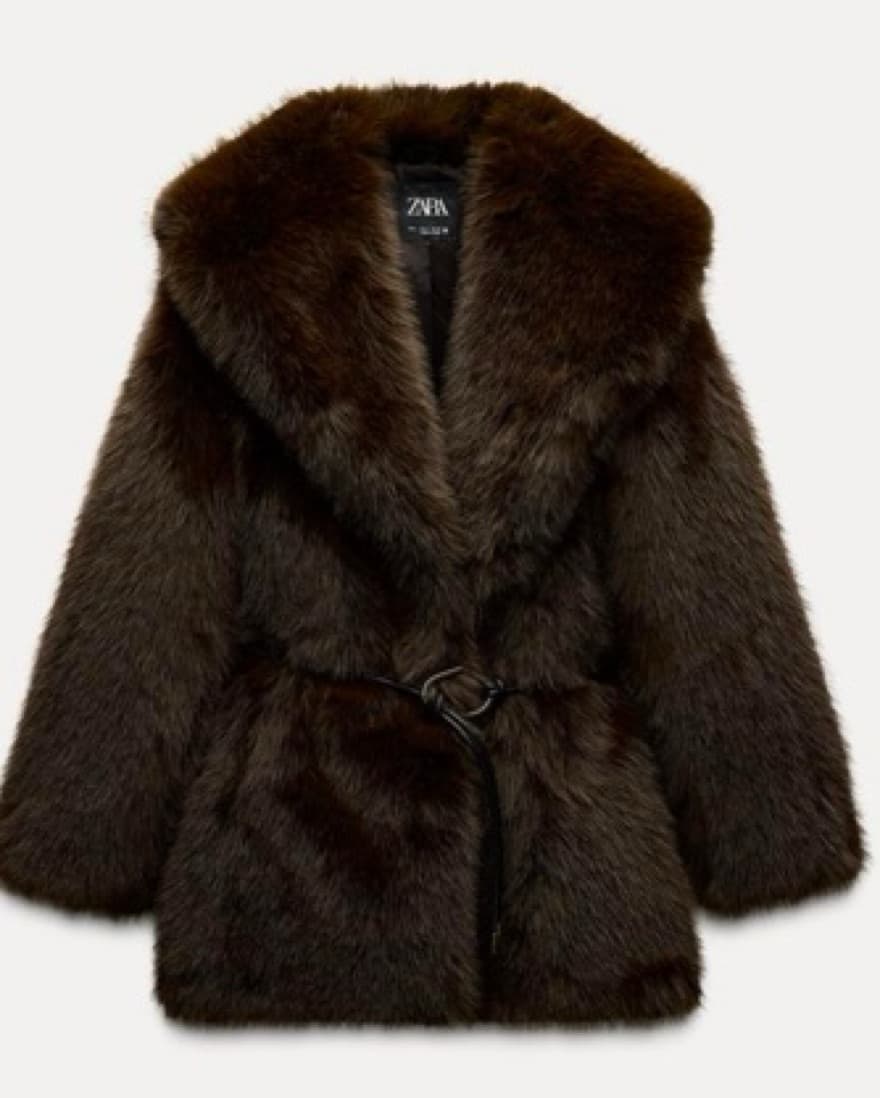 Faux Fur Jacket  - Image 1