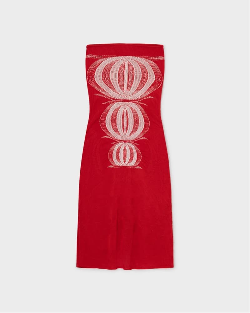 Gimaguas Red bandaeu Dress - Image 6