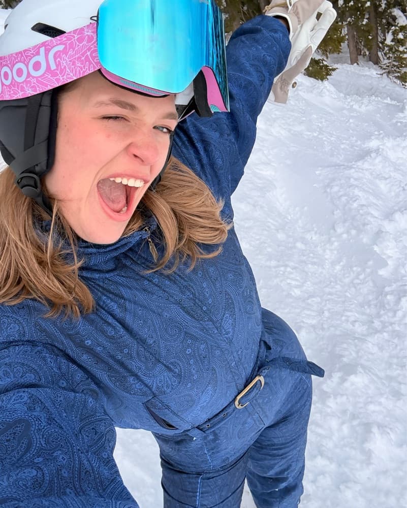 Vintage Paisley Skea Ski Suit - Image 2