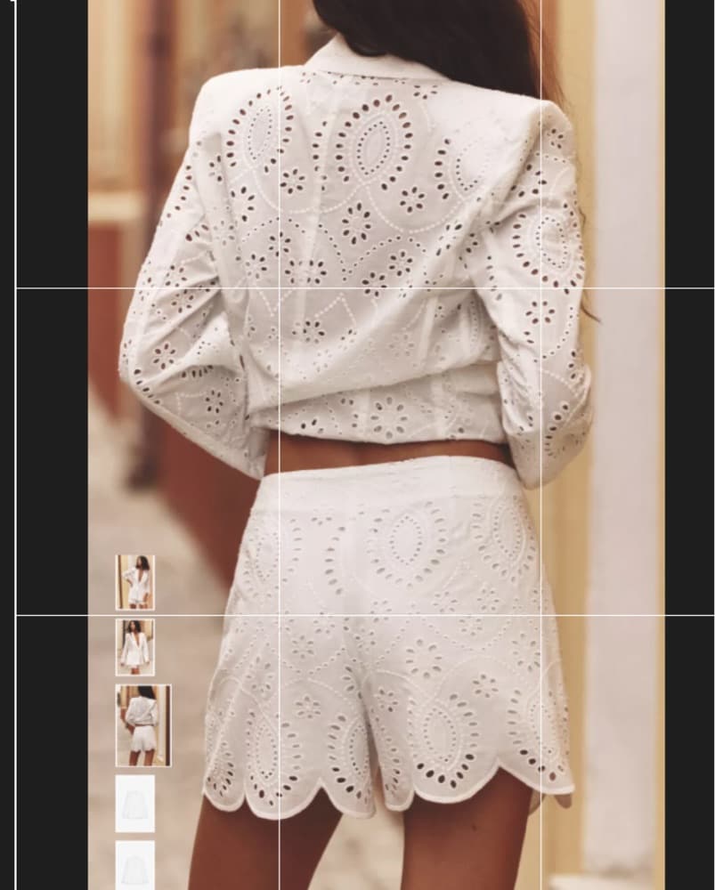 White Embroided Set - Image 3