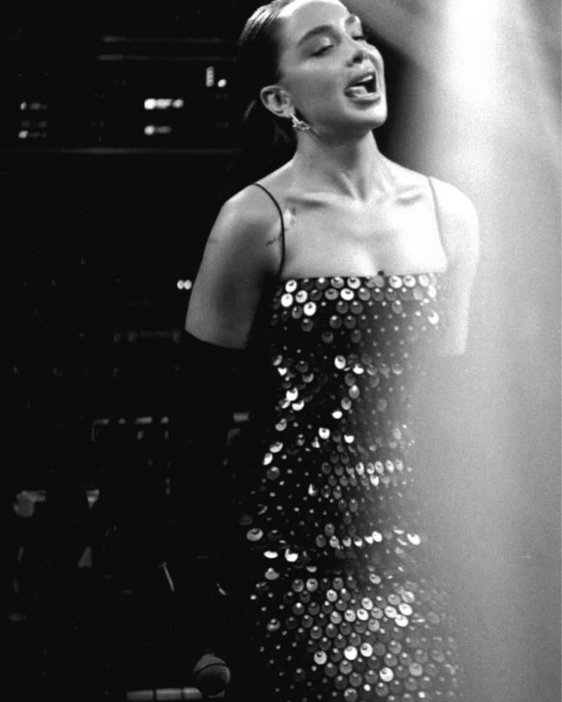 Midi Disc Dress In S - Image 1