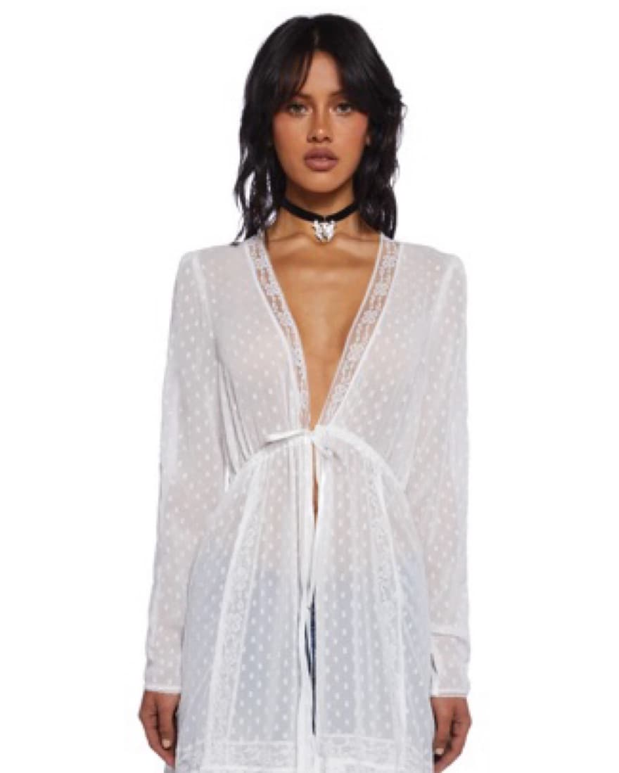 Dolls Kill Delia Woven Duster - Image 2