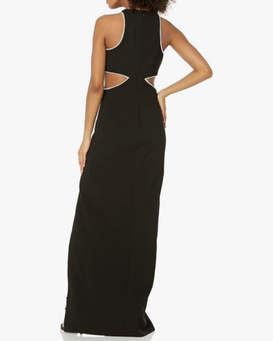 Likely Black Pearl Trim Gown - Image 2