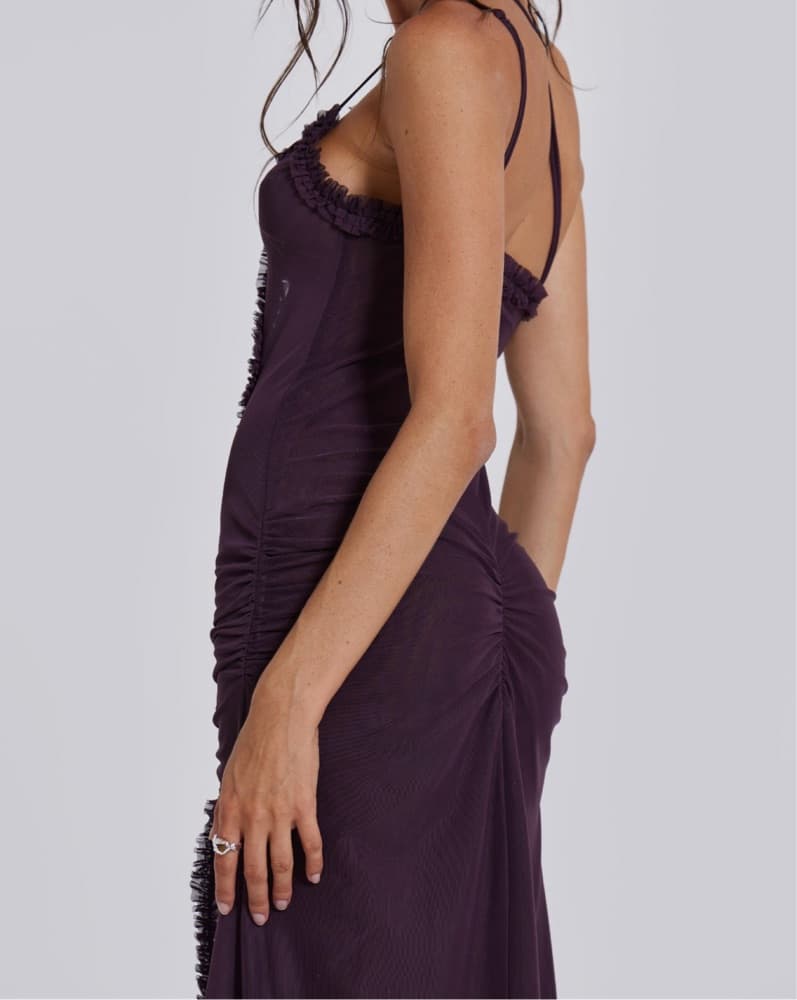 Jaded London Fatale Maxi Dress - Image 4