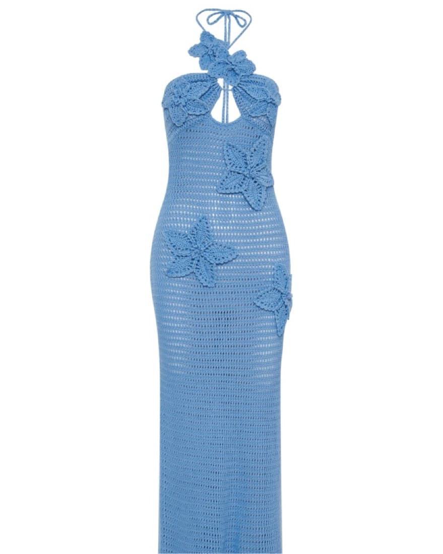 Meshki Crochet Vacation Dress - Image 6