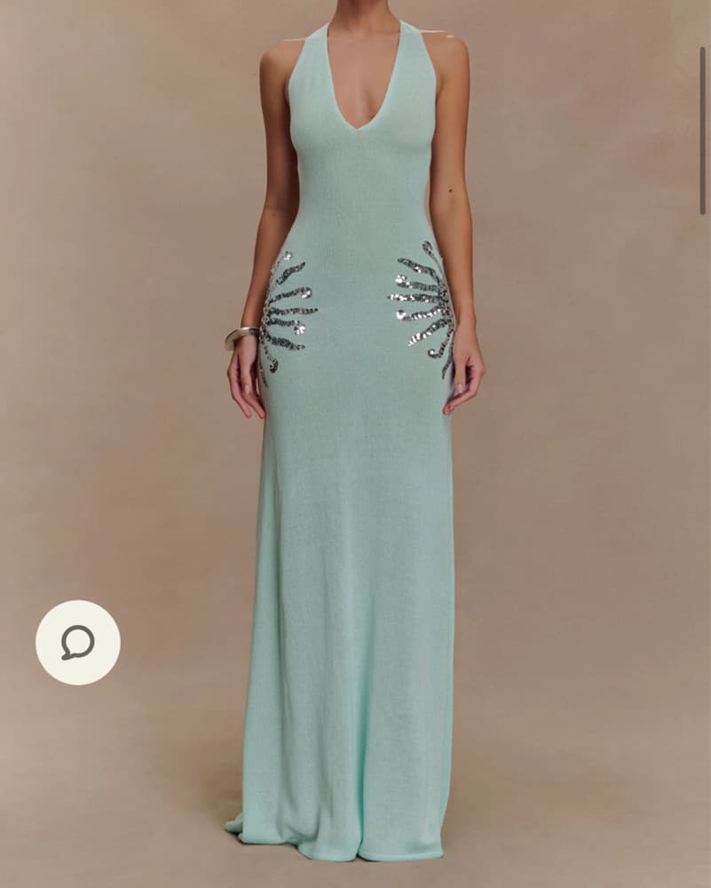 Sparkling Sequin Maxi Dress - Image 3
