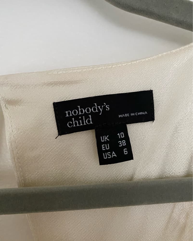 Nobody’s Child Satin Midi Dress - Image 5