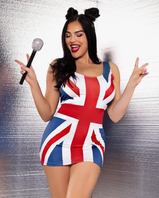 British Pop Singer Halloween Costume - Image 3