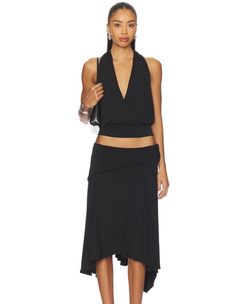 With Jean Sharni Top & Skirt Set - Image 1