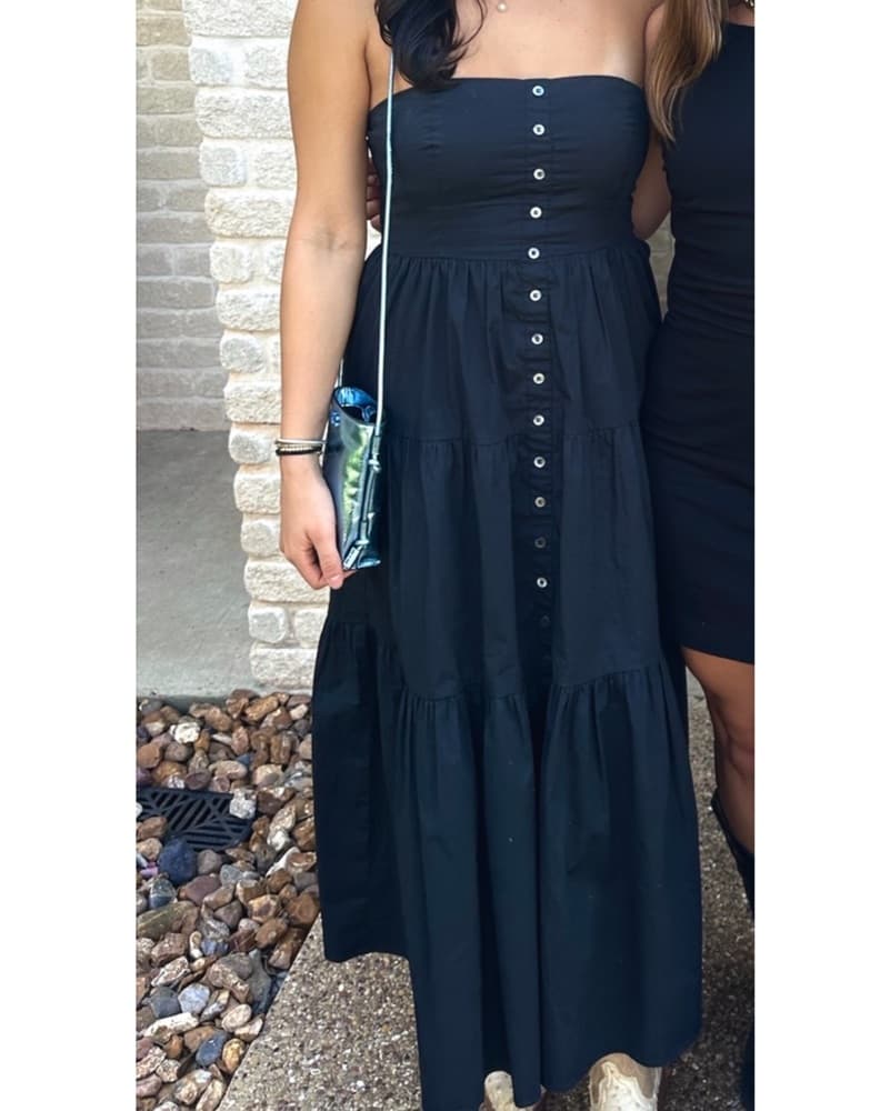 Staud Elroy Tiered Maxi Dress - Image 3