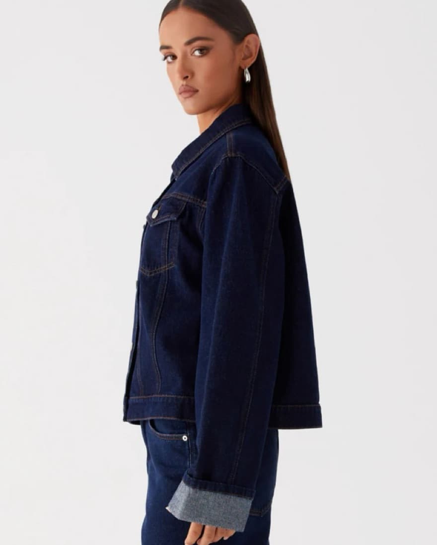 Peppermayo Dark Denim Oversized Set  - Image 4
