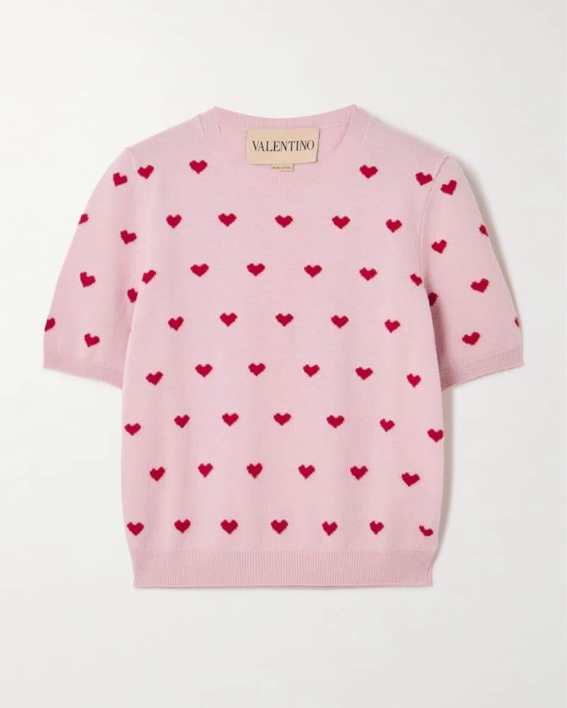 Valentino Heart Sweater - Image 3