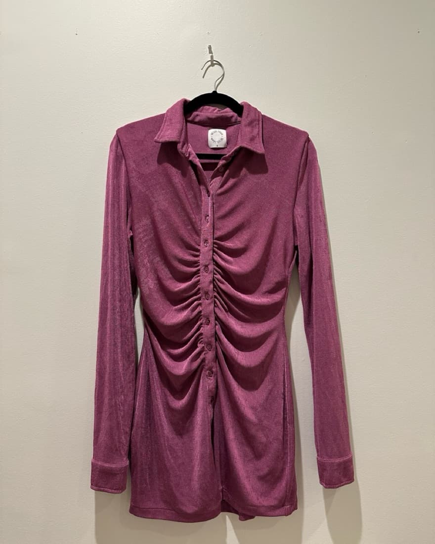 With Jean Purple Andy Dress - Image 3