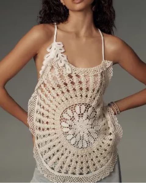 Crochet Sweater Tanktop - Image 2