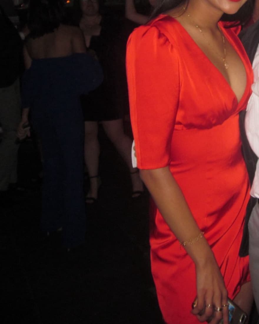 Red Revolve Formal Dress - Image 4
