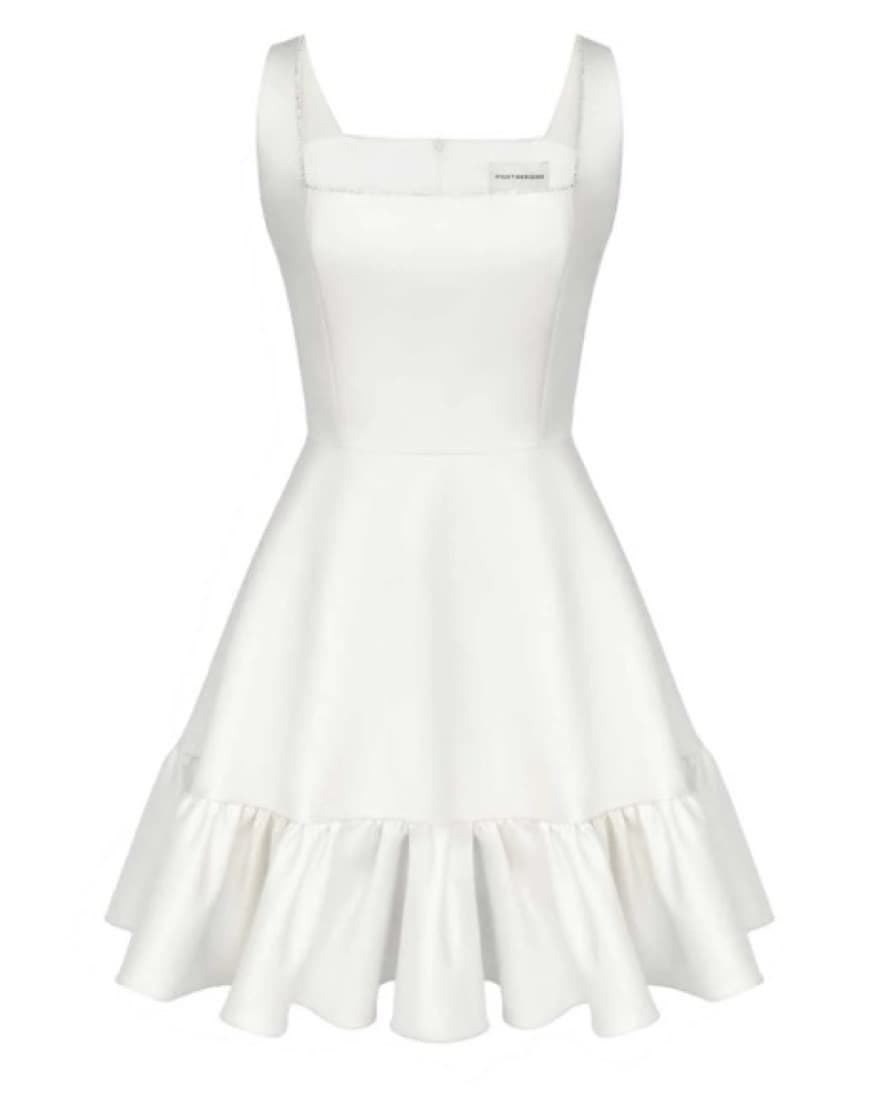 NWTWhite Flare Dress - Image 1