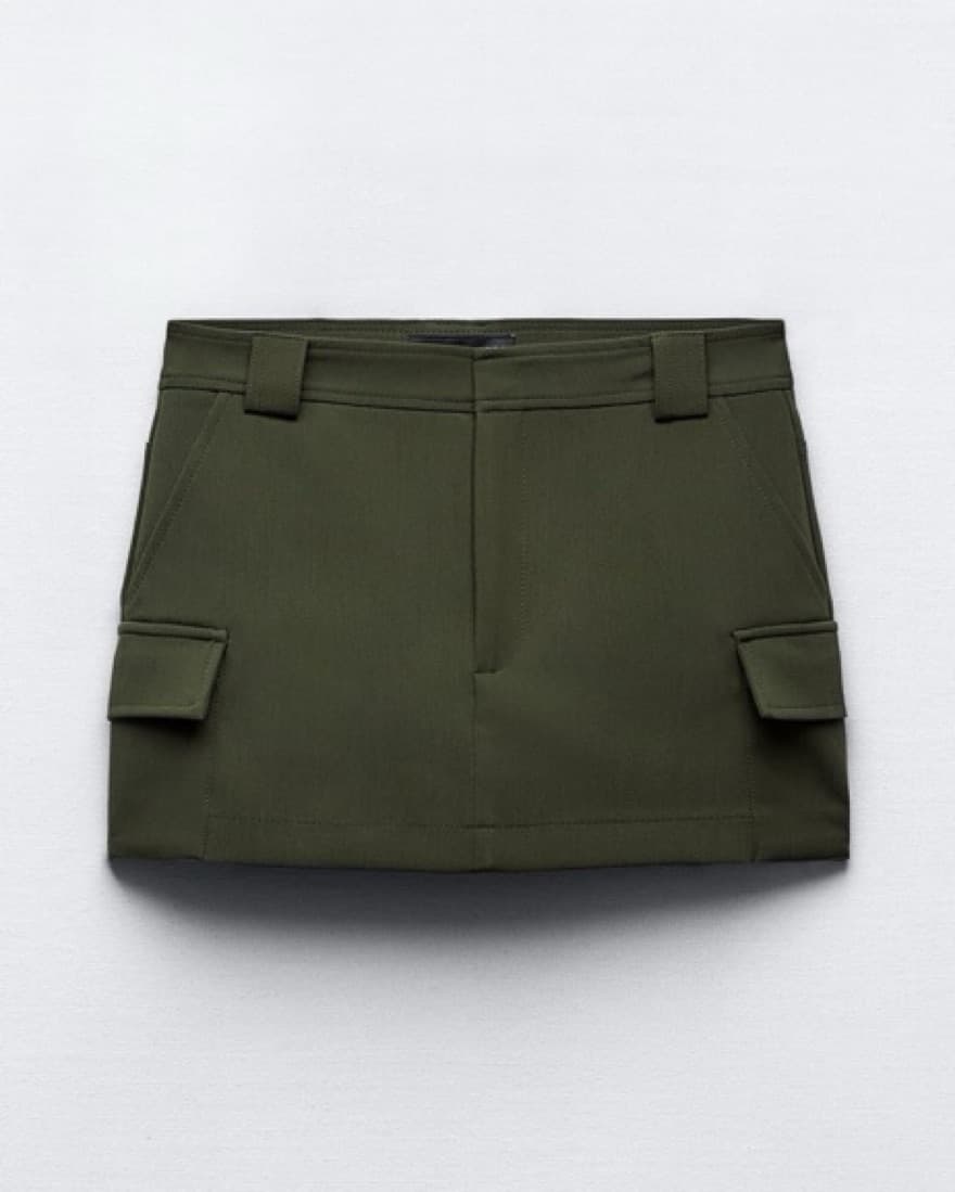 Green Zara Skort - Image 1