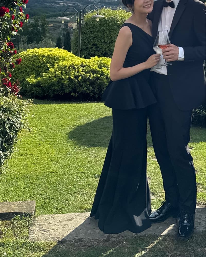 Chiara Boni Black Tie Gown - Image 4