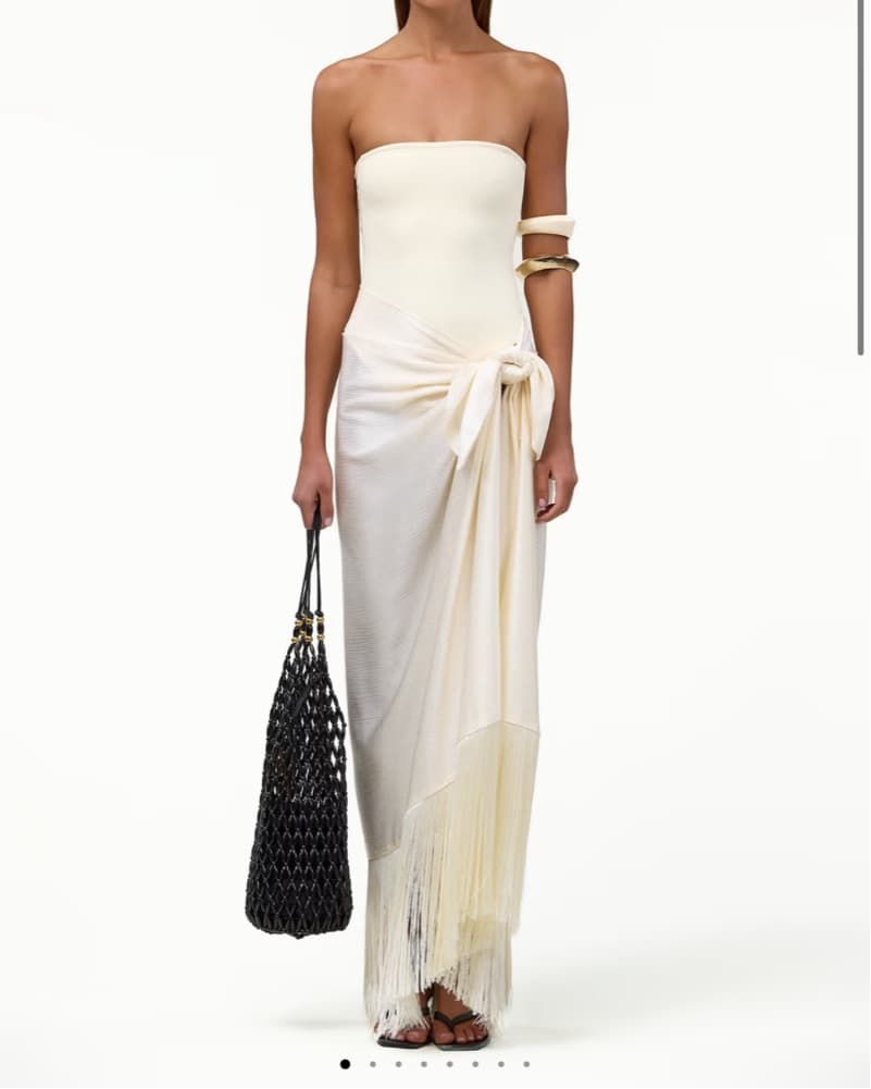 Same Swim Fringe Sarong - Image 3