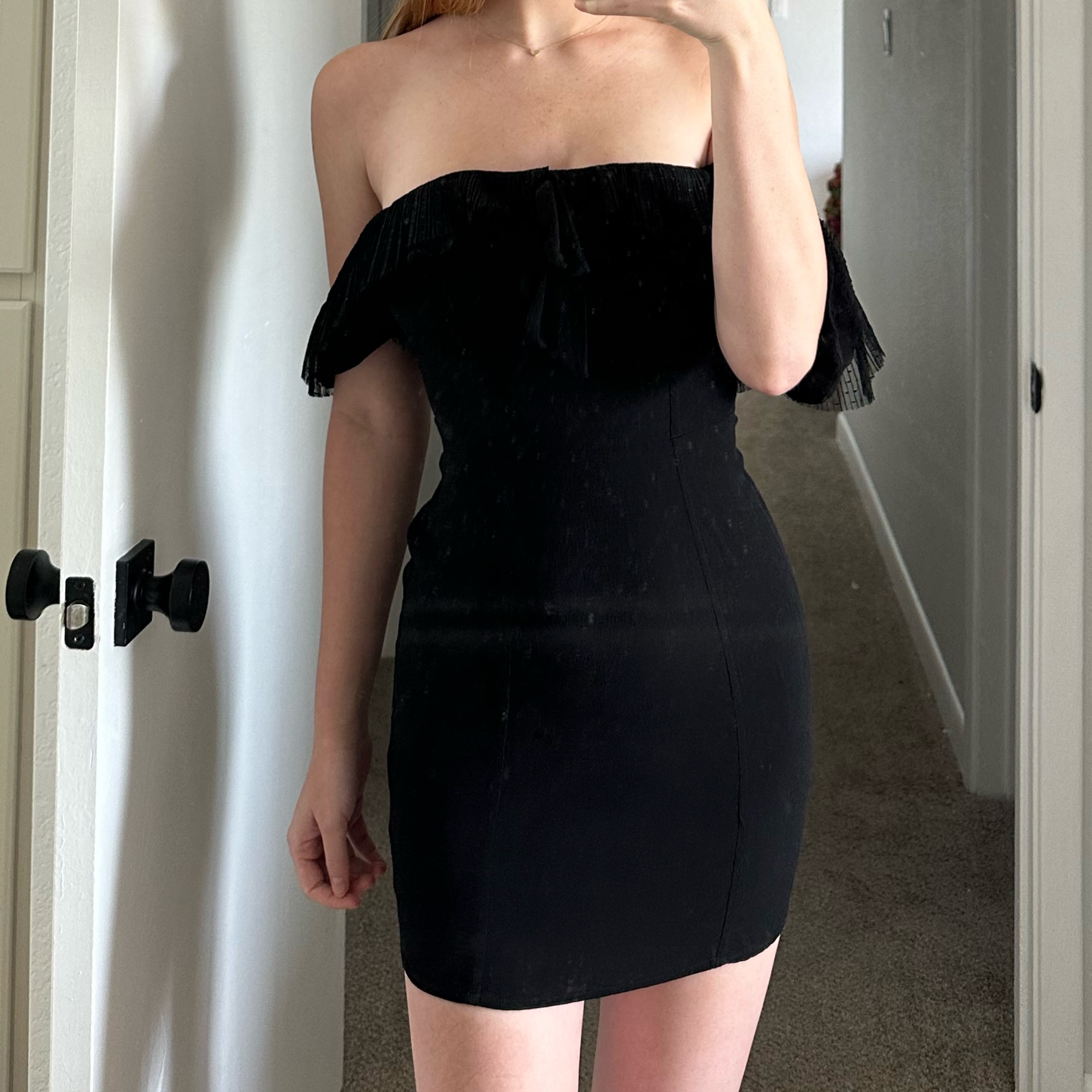 For Love And Lemons Black Mini Dress - Image 5