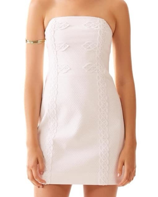 Lily Pulitzer White Mini Dress - Image 1