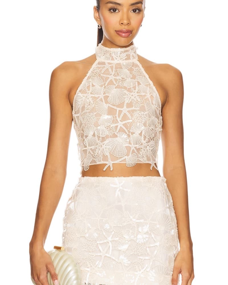 Retrofete Louelle Sequin Top  - Image 1
