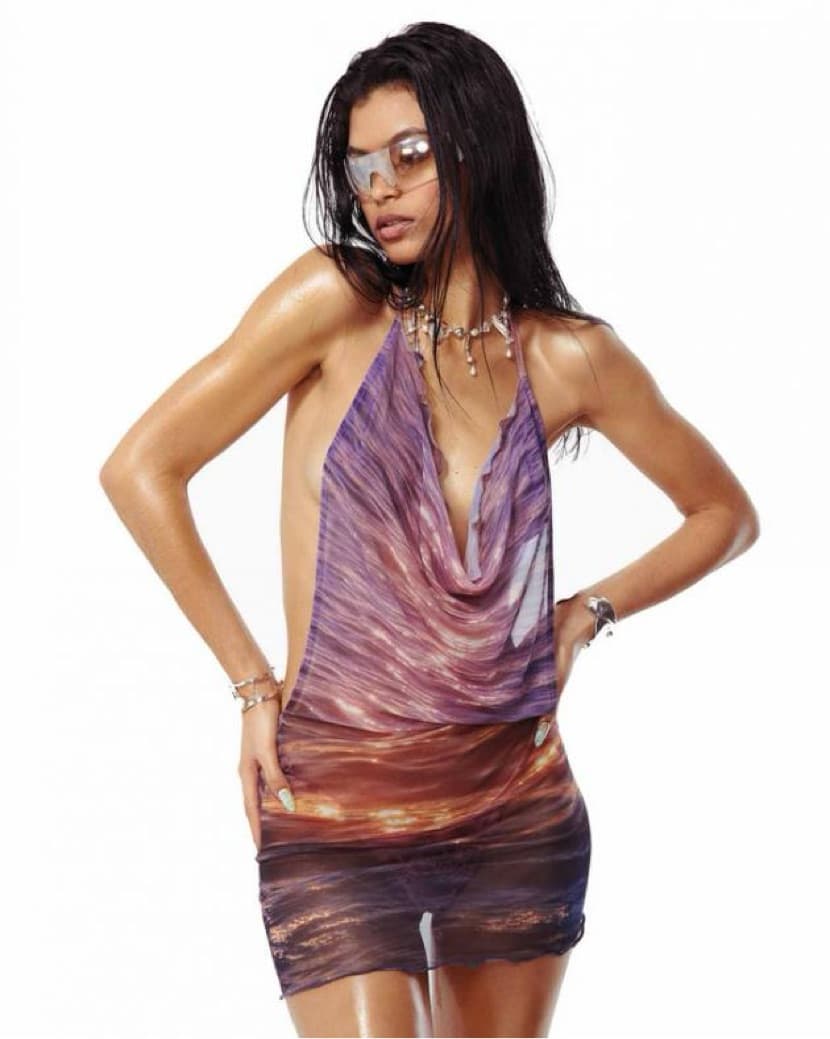 Jaded London Sunset Dress - Image 1