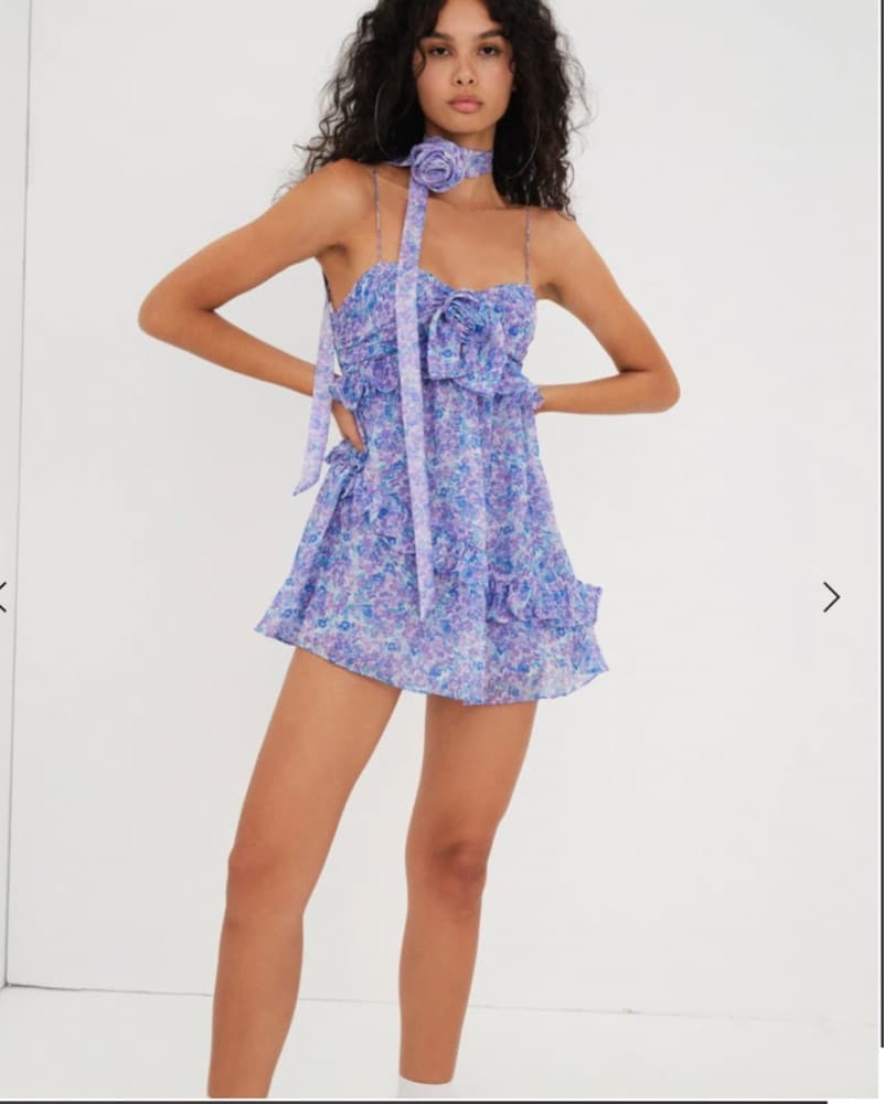 For Love And Lemons Debbie Mini Dress - Image 1
