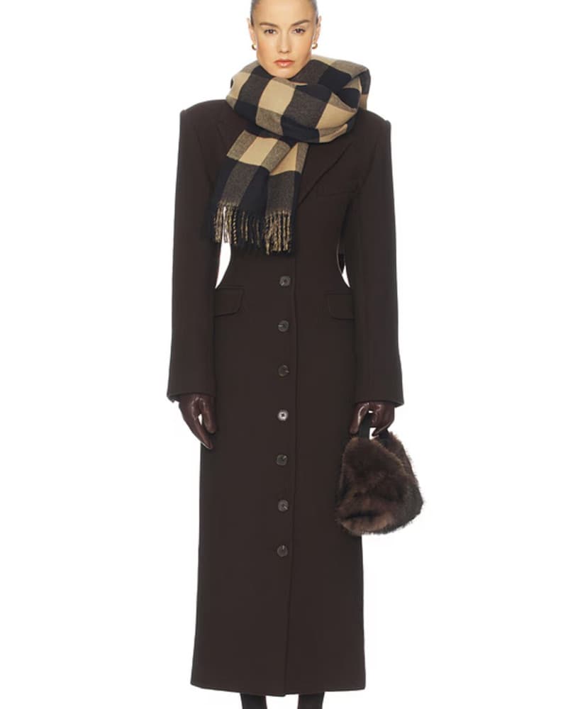 Helsa Italian Wool Topcoat - Image 1