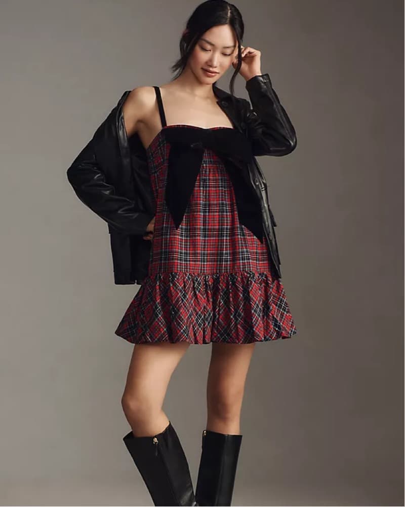 Saylor Lorelei Flounce Mini dress - Image 1