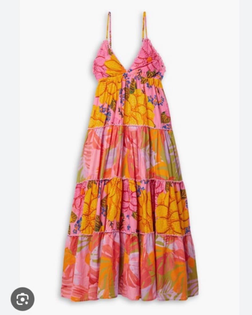FARM Rio Tiered Maxi Dress - Image 1