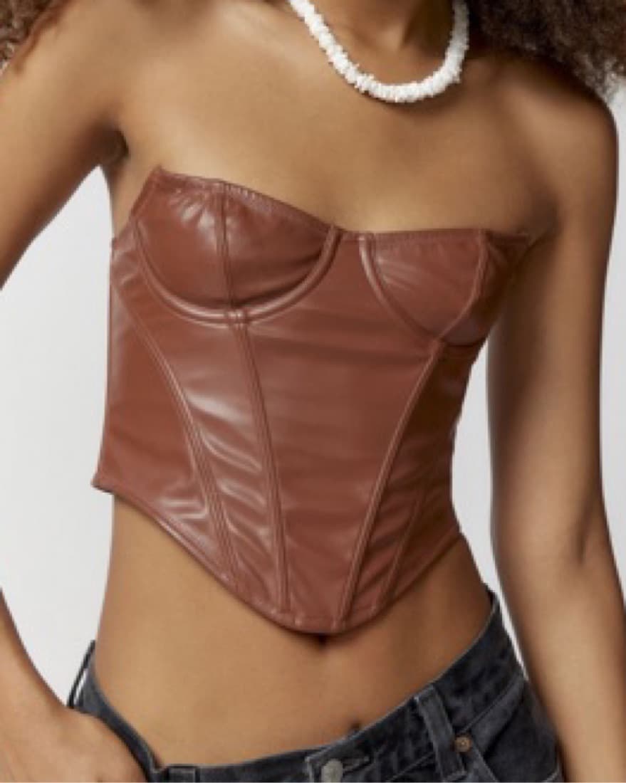 Out From Under Osanna Faux Leather Corte - Image 1