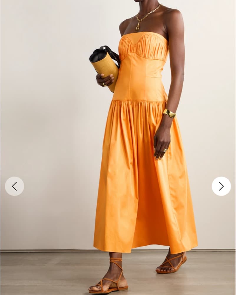 Tove Lauryn organic cotton midi Dress - Image 1