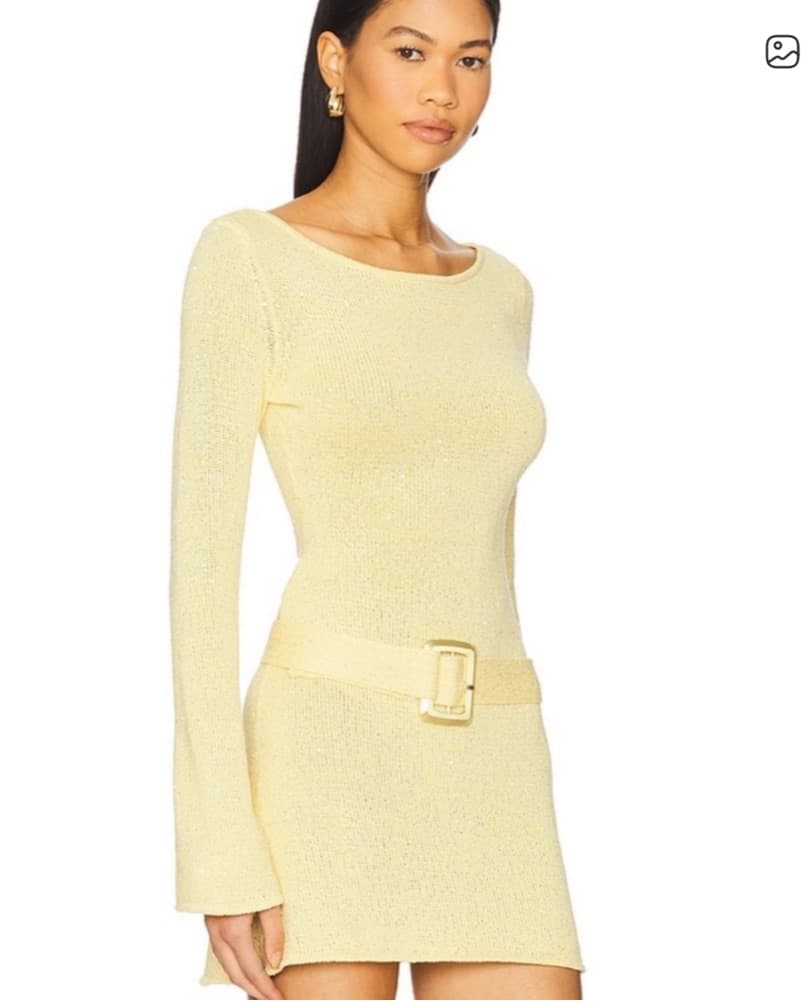 Asta Resort Long Sleeve Belted dress - Image 4