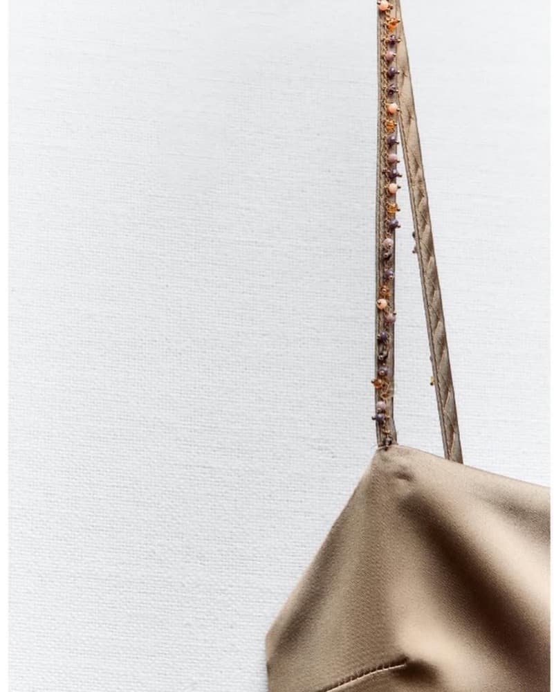 Zara Semi Formal Nude Dress - Image 3