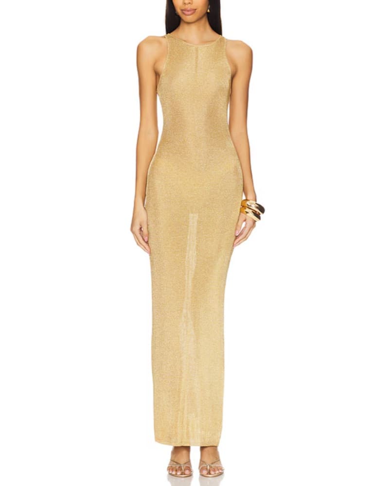 Guizio Odette Dress (Gold) - Image 1