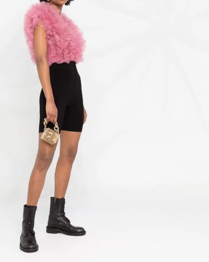 Pink Ruffle Tulle Bodysuit ASO Riverdale - Image 3