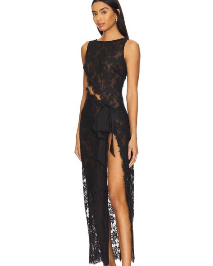 Alluring Lace Maxi Dress - Image 2
