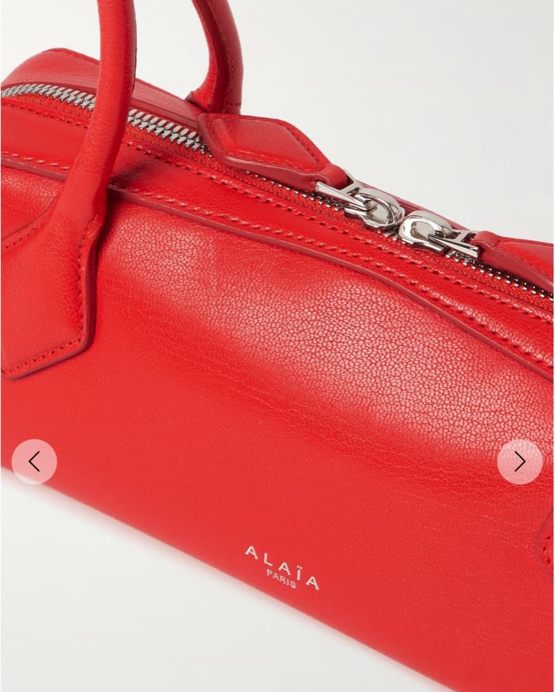 Vibrant Red Alaia Le Teckel - Image 4