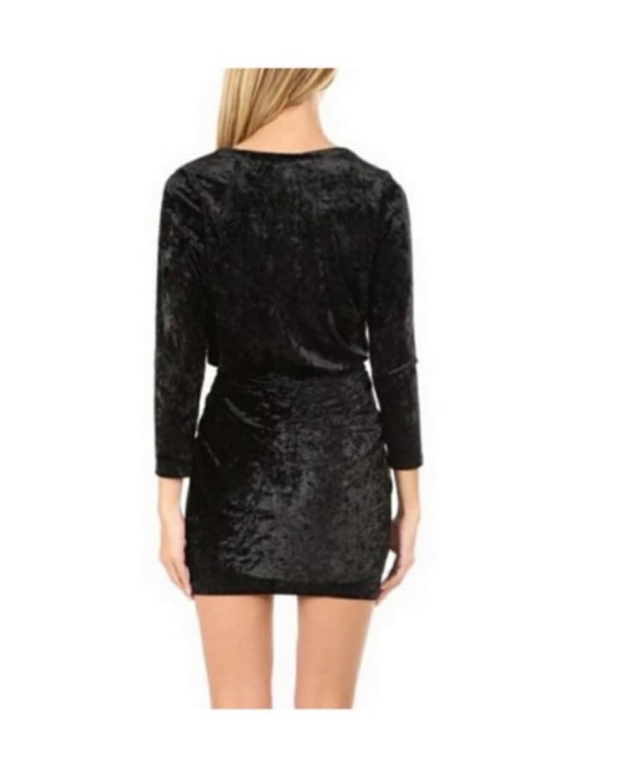 Misa Velvet Long Sleeve Dress  - Image 2