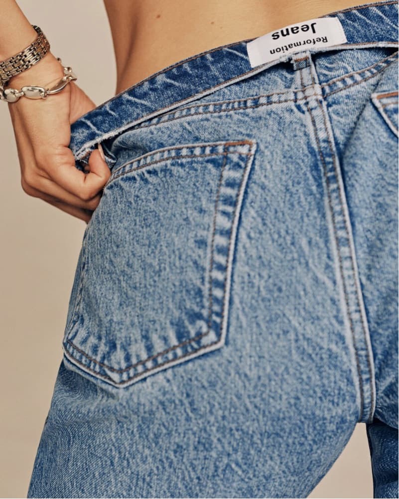 Reformation Val Straight Jeans - Image 3